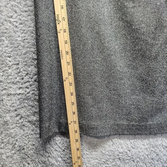 Talbots Womens Gray Skirt Suit Set Size 18 XL Wool Blend - Picture 3 of 16